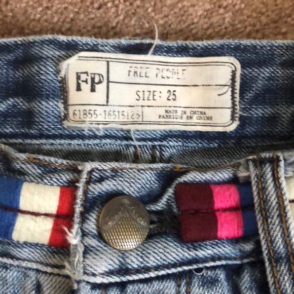 Free people denim shorts - Picture 3 of 3